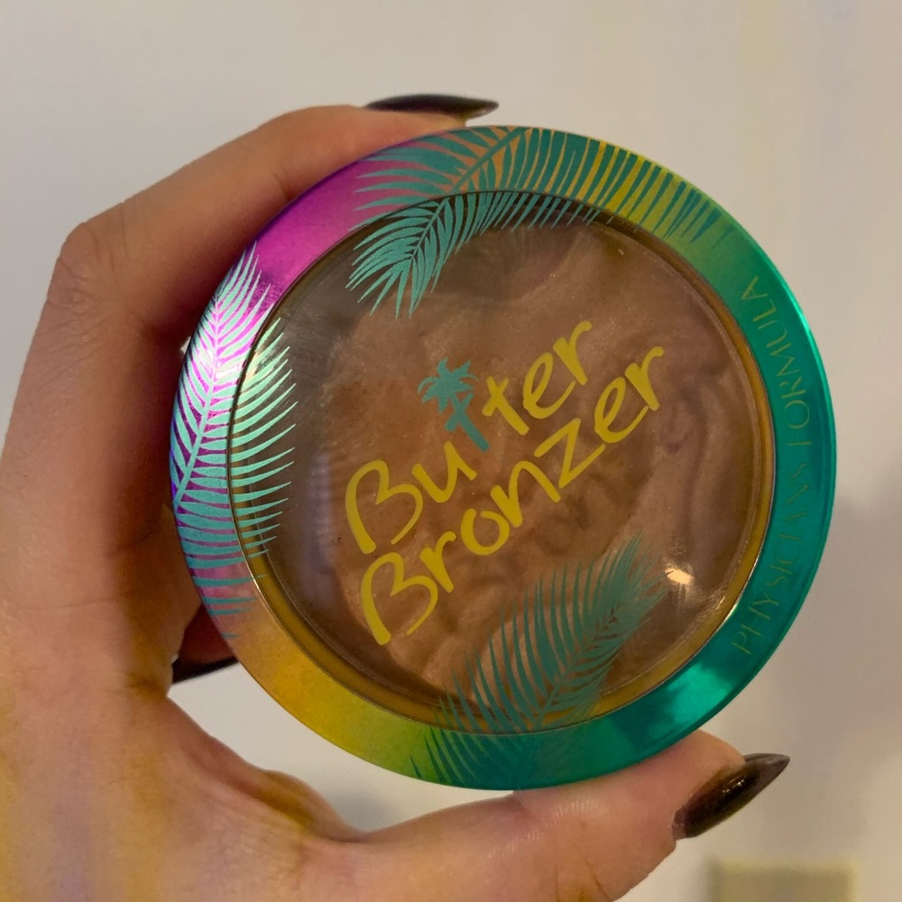 Butter bronzer and burt’s bees blush
